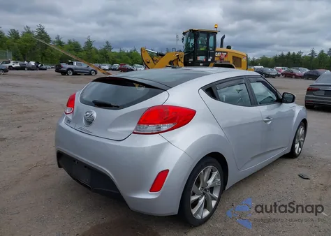 2016 Hyundai Veloster из США, поврежденный, VIN KMHTC6AD2GU277109